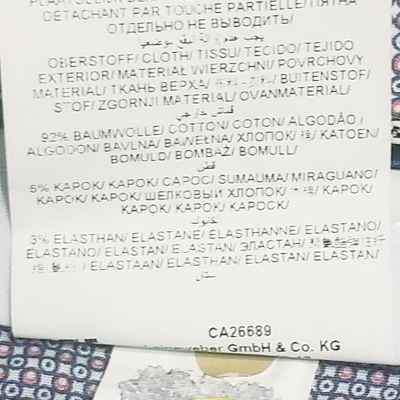 Brax Evans Pants Men Size 60 Slate Blue Luxury Chino Kapok Pima (44x34) NWT New - Picture 7 of 7